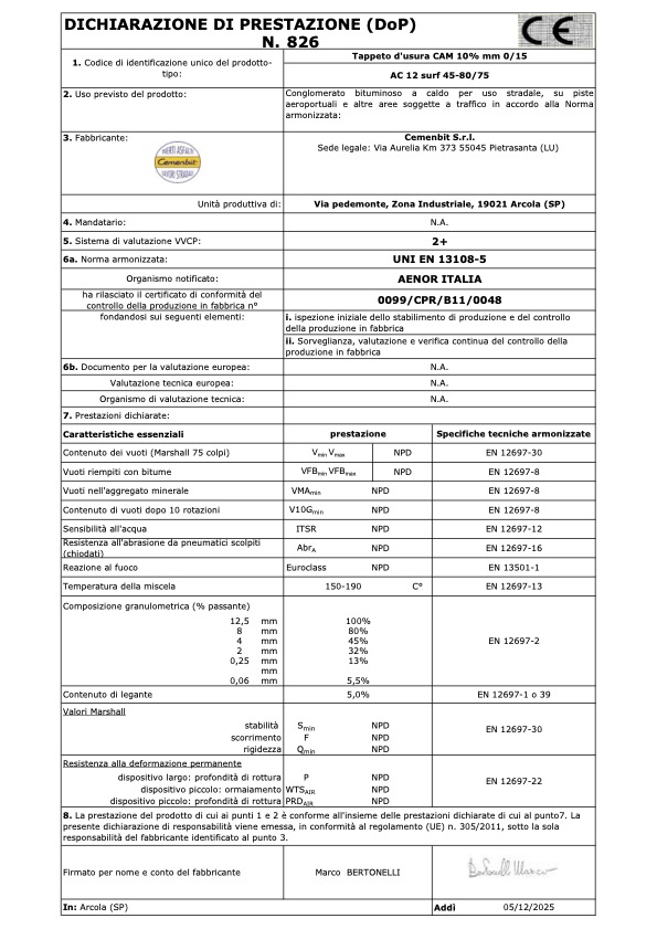 DoP 826-Tappeto 0-15